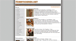 Desktop Screenshot of hobbyhoeren.net